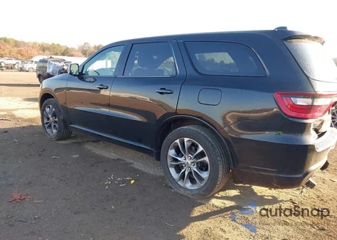 2019 Dodge Durango Gt Plus Awd z USA, uszkodzony, nr VIN 1C4RDJDG2KC651964